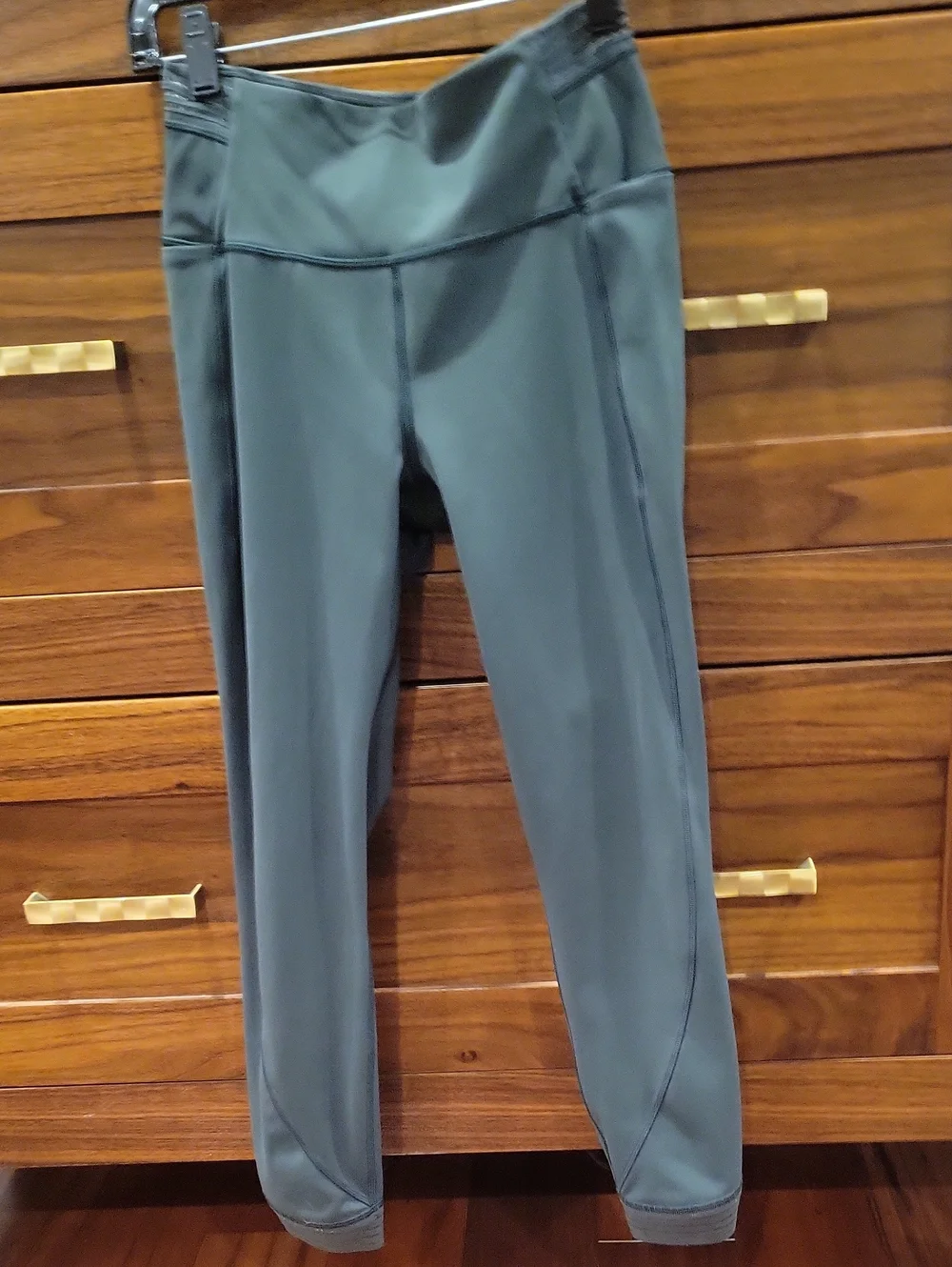 Lululemon athletica High-Rise Leggings in Slate Green